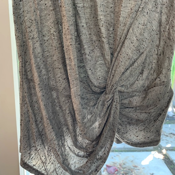 Madewell Speckled Twist Tunic Tank Top Size L - Picture 4 of 7